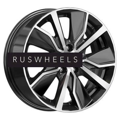 Диски КИК 6,5x16/5x108 ET50 D63,35 Гамбит (КС961) Алмаз черный Диски КИК 6,5x16/5x108 ET50 D63,35 Гамбит (КС961) Алмаз черный