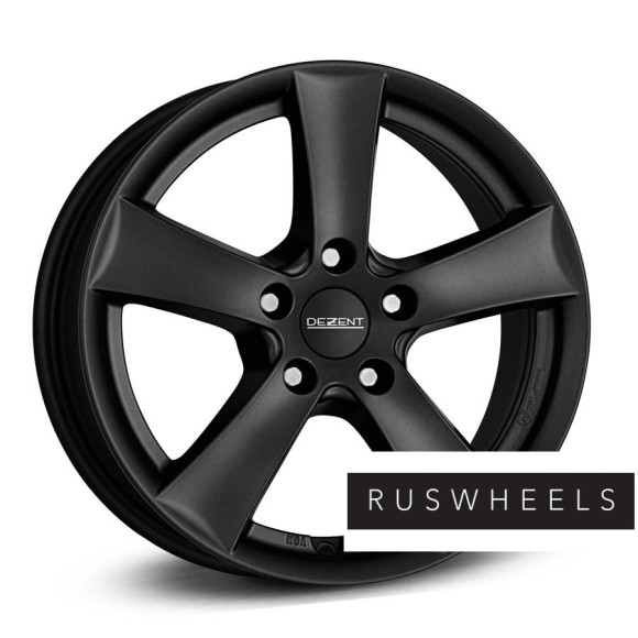 Диски Dezent R16 / 6.5J PCD 4x108 ЕТ 25 ЦО 65.1 TX dark
