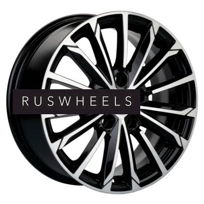 Диски Khomen Wheels 6,5x16/5x114,3 ET47 D67,1 KHW1611 (Kia) Black-FP