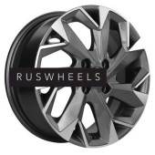 Диски Khomen Wheels 5,5x14/4x100 ET43 D67,1 KHW1402 (Solaris/Logan/Rio) Gray-FP