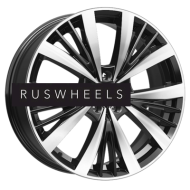 Диски КИК 7,5x19/5x114,3 ET40 D66,1 Марвел (КС881) Алмаз черный SK