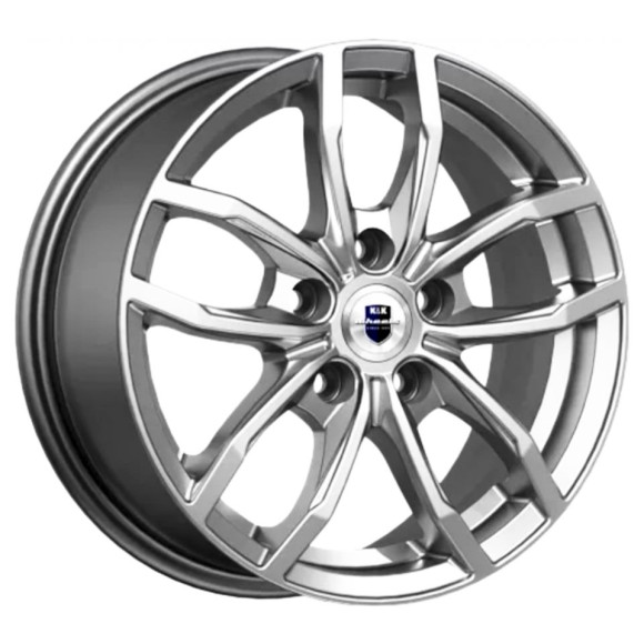 Диски КиК 6.5\R15 5*108 ET50 d63.35 Дарк платинум