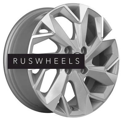 Диски Khomen Wheels 5,5x14/4x100 ET43 D60,1 KHW1402 (Toyota Corolla) F-Silver-FP
