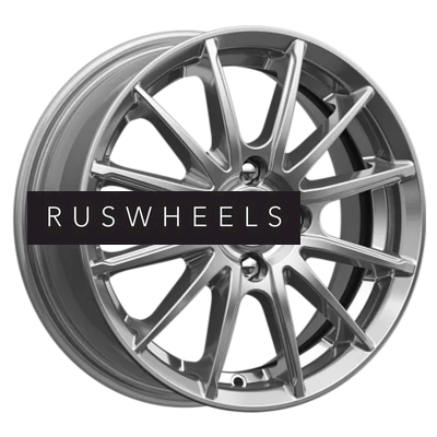 Диски КИК 5,5x14/4x98 ET35 D58,5 Квант (КС960) Дарк платинум