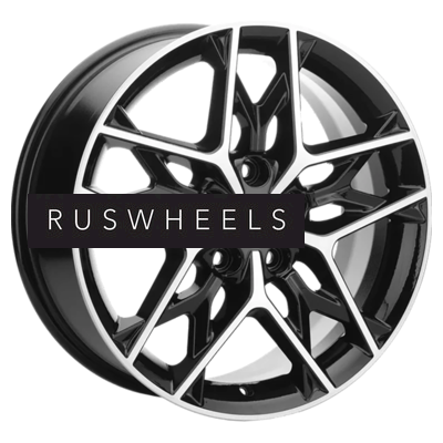 Диски Khomen Wheels 7x17/5x114,3 ET53 D67,1 KHW1709 (Ceed) Black-FP Диски Khomen Wheels 7x17/5x114,3 ET53 D67,1 KHW1709 (Ceed) Black-FP