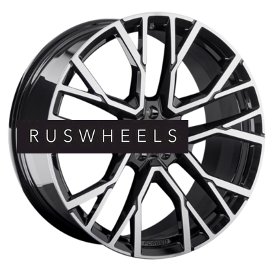 Диски LS Forged 10,5x21/5x112 ET43 D66,6 LS FG07 BKF (конус, C570) Диски LS Forged 10,5x21/5x112 ET43 D66,6 LS FG07 BKF (конус, C570)