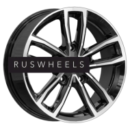 Диски КИК 6,5x17/5x139,7 ET40 D98,1 Каланг (КС1086) Алмаз черный