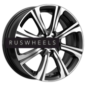 Диски iFree 6x15/5x100 ET38 D57,1 Апероль (КС862) Блэк Джек