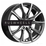 Диски КИК 7,5x17/5x120 ET37 D72,6 Твист-оригинал (КС697М) Дарк платинум