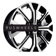 Диски КИК 6x15/4x100 ET50 D60,1 КС945 Алмаз черный