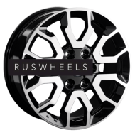 Диски Replay 7,5x18/6x139,7 ET55 D95,1 LX242 BKF (пш, C570)