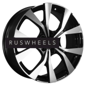 Диски Khomen Wheels 7x19/5x114,3 ET45 D60,1 KHW1906 (Geely Atlas/Atlas Pro) Black-FP