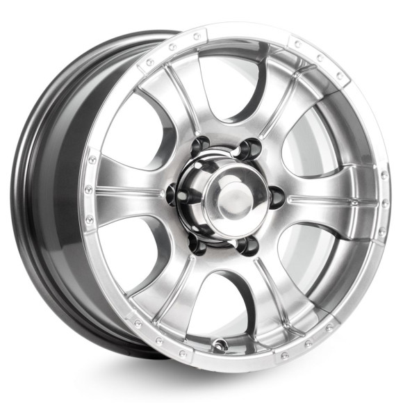 Диски КиК 8,0\R16 5*139.7 ET20 d110.1 Дарк платинум