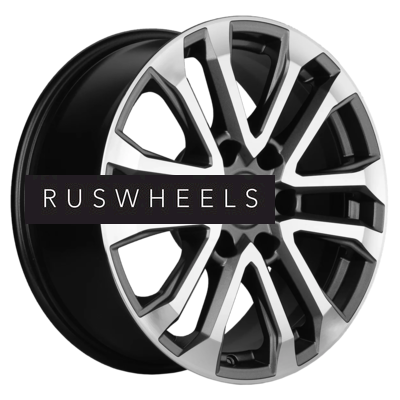 Диски Khomen Wheels 7,5x18/6x139,7 ET42 D100,1 KHW1805 (Great Wall POER (new)) Gray-FP Диски Khomen Wheels 7,5x18/6x139,7 ET42 D100,1 KHW1805 (Great Wall POER (new)) Gray-FP