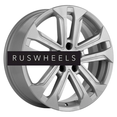 Диски Khomen Wheels 7x18/5x114,3 ET37 D66,5 KHW1803 (Dargo/Jolion) F-Silver Диски Khomen Wheels 7x18/5x114,3 ET37 D66,5 KHW1803 (Dargo/Jolion) F-Silver