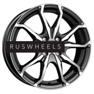 Диски КИК 6x16/4x98 ET35 D58,5 Brent (КС733) Алмаз черный Диски КИК 6x16/4x98 ET35 D58,5 Brent (КС733) Алмаз черный