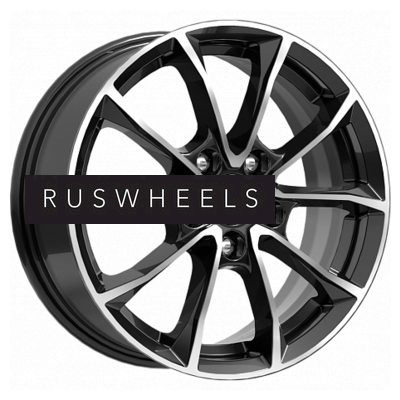 Диски iFree 6,5x16/5x112 ET50 D57,1 Джет (КС914) Блэк Джек