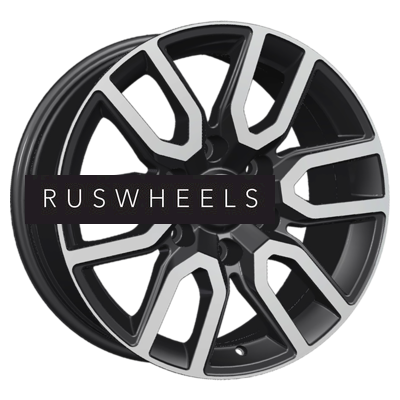 Диски Khomen Wheels 8x17/6x139,7 ET50 D92,5 KHW1723 (Hyundai H-1/Staria) Black-FP