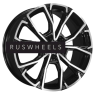 Диски Khomen Wheels 7,5x19/5x108 ET38 D60,1 KHW1907 (Jetour X70/X90 Plus) Black-FP