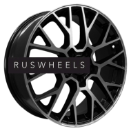 Диски Khomen Wheels 7x18/5x114,3 ET53 D54,1 KHW1818 (Geely Coolray) Black-FP Диски Khomen Wheels 7x18/5x114,3 ET53 D54,1 KHW1818 (Geely Coolray) Black-FP
