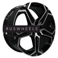 Диски Khomen Wheels 7,5x19/5x112 ET32 D66,6 KHW1909 (BMW X3/X4) Black-FP