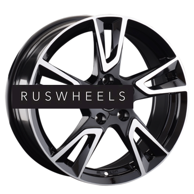 Диски Replay 7,5x17/5x114,3 ET52,5 D67,1 KI253 BKF (конус, C570)