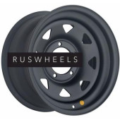 Диски Off-Road Wheels 8x16/5x139,7 ET0 D110 УАЗ (треуг. мелкий) Черный матовый Диски Off-Road Wheels 8x16/5x139,7 ET0 D110 УАЗ (треуг. мелкий) Черный матовый