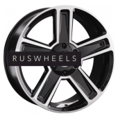 Диски LS 8,5x20/6x139,7 ET20 D106,1 1296 BKF (конус, Колпак+лого)