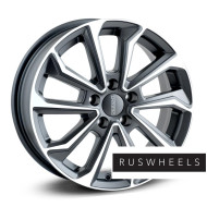 Диски Dezent R17 / 7J PCD 5x108 ЕТ 50 ЦО 63.4 KS dark Диски Dezent R17 / 7J PCD 5x108 ЕТ 50 ЦО 63.4 KS dark