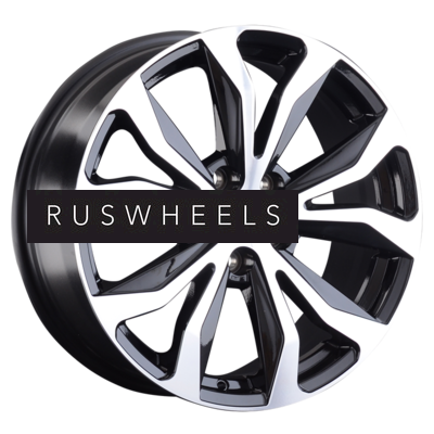 Диски Replay 7,5x18/5x114,3 ET35 D60,1 LX62 BKFP (конус, C570)