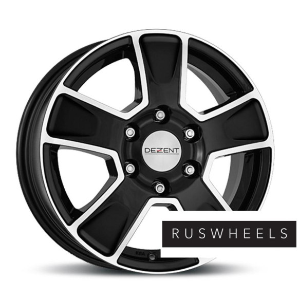 Диски Dezent R16 / 6.5J PCD 5x120 ЕТ 51 ЦО 65.1 Van dark