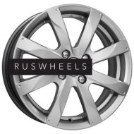 Диски КИК 5,5x14/4x100 ET45 D56,1 Джемини-оригинал (КС480) Дарк платинум