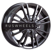 Диски СКАД 5,5x14/4x114,3 ET39 D66,1 Пантера (КЛ109) Графит