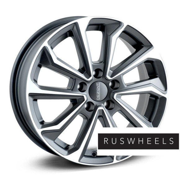 Диски Dezent R17 / 7J PCD 5x114.3 ЕТ 45 ЦО 67.1 KS dark Диски Dezent R17 / 7J PCD 5x114.3 ЕТ 45 ЦО 67.1 KS dark