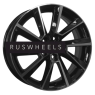 Диски Khomen Wheels 6x16/5x110 ET50 D67,1 KHW1604 (BAIC U5 Plus) Black-FP
