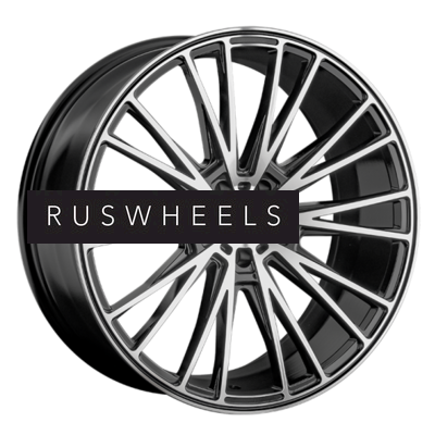 Диски LS FlowForming 9x21/5x112 ET25 D66,6 RC60 BKF (конус)