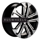 Диски Khomen Wheels 7x18/5x114,3 ET40 D64,1 KHW1803 (Haval F7/F7x) Black-FP