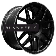 Диски PDW 8,5x19/5x112 ET38 D66,6 L5424 Semi Matt Black+Machine Lip (PDW)