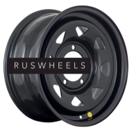 Диски Off-Road Wheels 8x16/5x139,7 ET-25 D110 УАЗ (треуг. мелкий) Черный