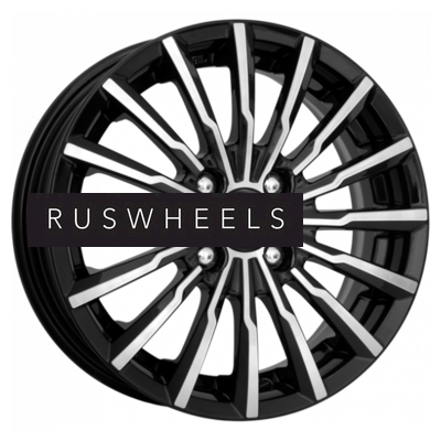 Диски КИК 7x17/5x110 ET51 D67,1 Акцент-оригинал (КС562) Алмаз черный Диски КИК 7x17/5x110 ET51 D67,1 Акцент-оригинал (КС562) Алмаз черный