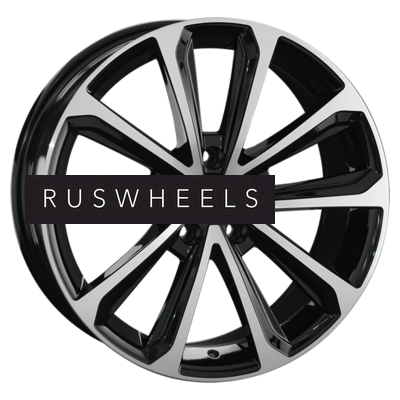 Диски Replay 8x19/5x108 ET33 D60,1 CHR120 BKF (конус, C570)