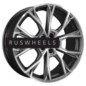 Диски Khomen Wheels 7,5x19/5x108 ET38 D60,1 KHW1907 (Jetour X70/X90 Plus) Gray-FP Диски Khomen Wheels 7,5x19/5x108 ET38 D60,1 KHW1907 (Jetour X70/X90 Plus) Gray-FP