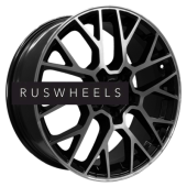 Диски Khomen Wheels 7x18/5x108 ET33 D60,1 KHW1818 (Chery Tiggo 7 (Pro/Pro Max)) Black-FP