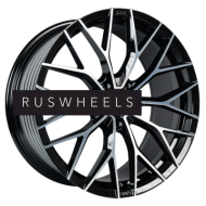 Диски INCH 9,5x21/5x112 ET31 D66,6 GA8532 Gloss Black Machined Face (ZJH) FlowForming