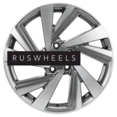Диски Khomen Wheels 7,5x18/5x114,3 ET50 D67,1 KHW1801 (Optima/Seltos) Gray-FP