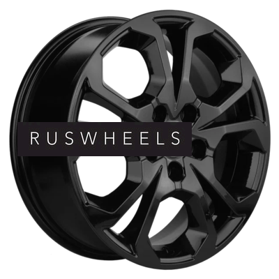 Диски Khomen Wheels 6,5x17/5x108 ET33 D60,1 KHW1711 (Chery/Exeed) Black