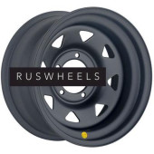 Диски Off-Road Wheels 8x16/5x139,7 ET-19 D110 УАЗ (треуг. мелкий) Черный матовый Диски Off-Road Wheels 8x16/5x139,7 ET-19 D110 УАЗ (треуг. мелкий) Черный матовый