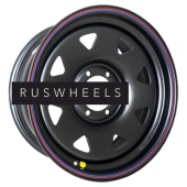 Диски Off-Road Wheels 8x15/6x139,7 ET-19 D110 Тойота Ниссан (треуг. мелкий) Черный Диски Off-Road Wheels 8x15/6x139,7 ET-19 D110 Тойота Ниссан (треуг. мелкий) Черный