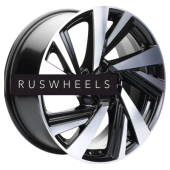 Диски Khomen Wheels 7,5x18/5x108 ET40 D60,1 KHW1801 (Chery Tiggo) Black-FP