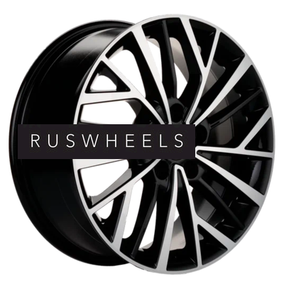 Диски Khomen Wheels 7x17/5x114,3 ET40 D66,1 KHW1717 (Qashqai) Black-FP